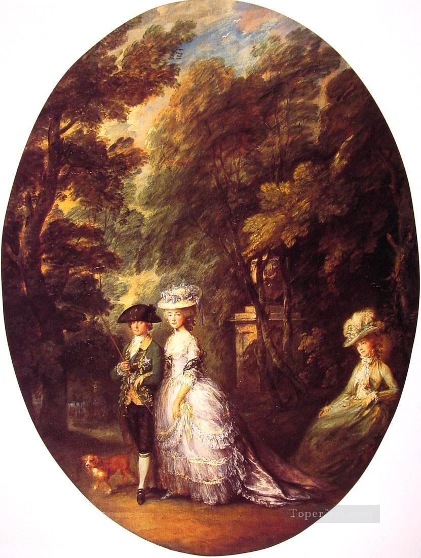 The Duke and Duchess of Cumberland Thomas Gainsborough Oil Paintings